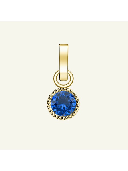 Rosefield Rosefield pandantiv de culoare aurie Birthstone Septembrie