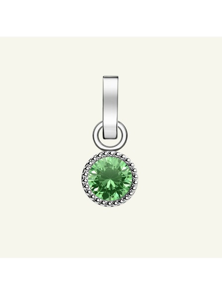 Rosefield Rosefield pandantiv de culoare argintie Birthstone August