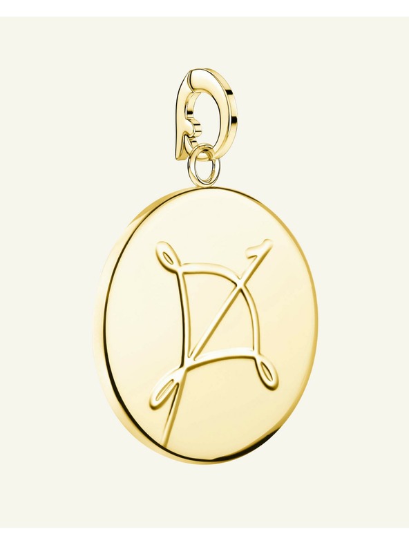 Rosefield Rosefield pandantiv de culoare aurie Zodiac Coin Săgetător