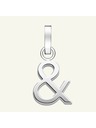 Rosefield Rosefield pandantiv Symbol Ampersand în culoare argintie