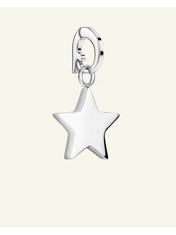 Rosefield Rosefield pandantiv Symbol Stea în culoare argintie