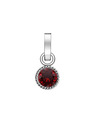Rosefield Rosefield pandantiv de culoare argintie Birthstone Ianuarie