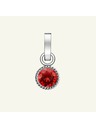 Rosefield Pandantiv Rosefield argintiu Birthstone Iulie culoare