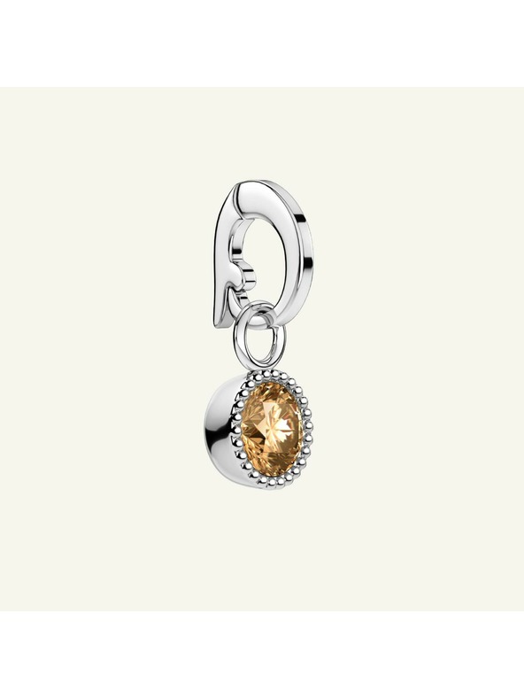 Rosefield Pandantiv Rosefield argintiu Birthstone Noiembrie culoare