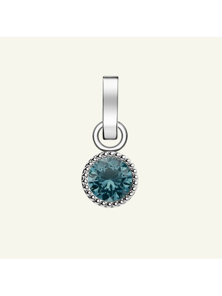 Rosefield Pandantiv Rosefield argintiu Birthstone Decembrie culoare