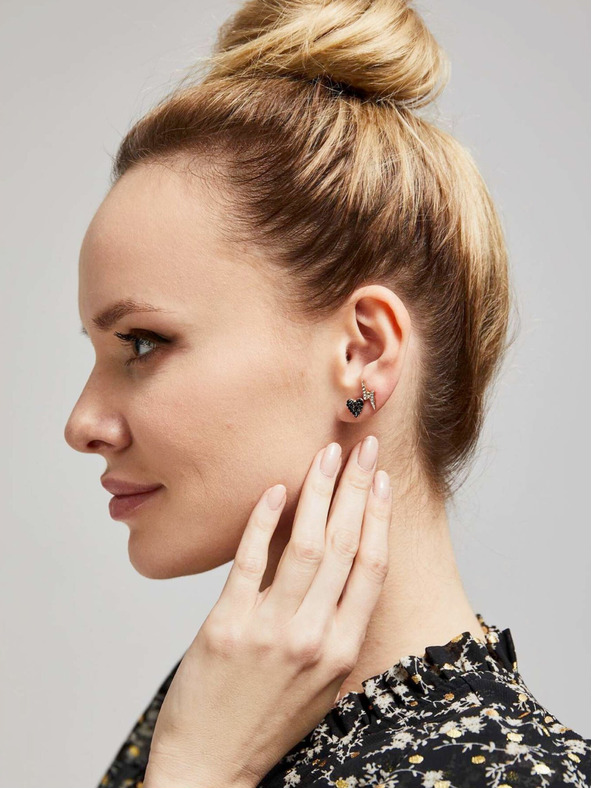 Moodo Set de cercei în culoarea aurului Moodo