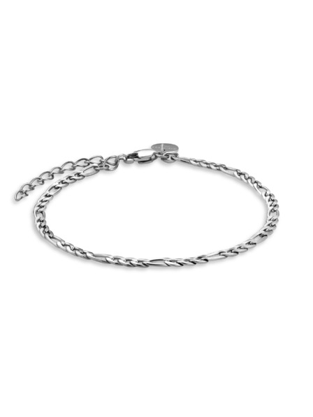 Rosefield Brățară Rosefield în culoare argintie Figaro Chain JBFCS-J533