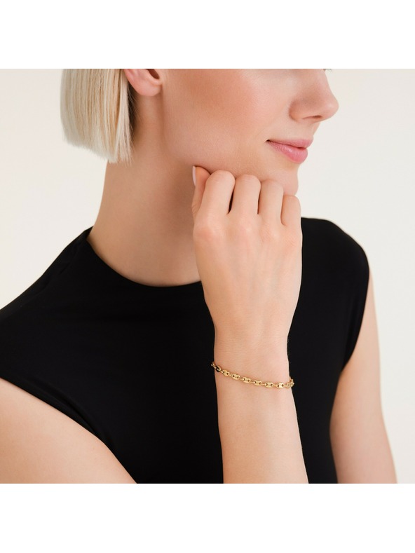 Rosefield Brățară aurită pentru femei Rosefield JBCSG-J1052