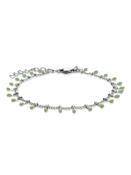 Rosefield Brățară în culoare argintie Drop chain Rosefield JBDCS-J679