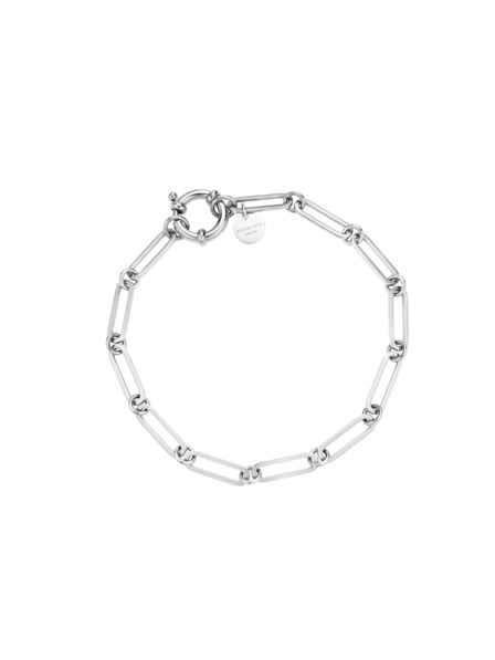 Rosefield Brățară în culoare argintie Chunky Chain Rosefield JBRCS-J608