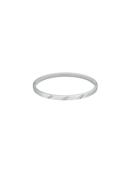 Rosefield Brățară fixă rhodiată pentru femei Rosefield JBLCS-J1044