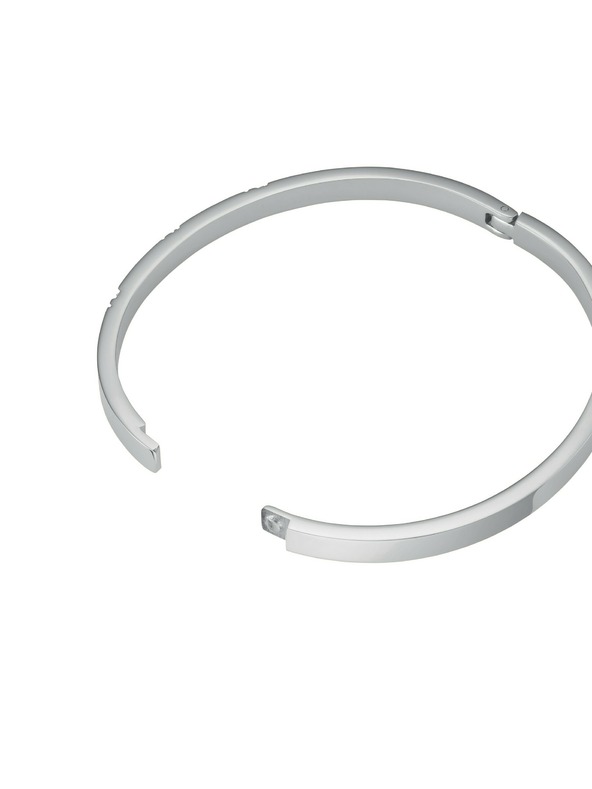 Rosefield Brățară fixă rhodiată pentru femei Rosefield JBLCS-J1044