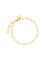 Rosefield Brățară în culoare aurie Heart Chain Rosefield JBHCG-J682