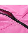 ALPINE PRO Jachetă softshell pentru femei cu tratament DWR ALPINE PRO KERAKA roz neon