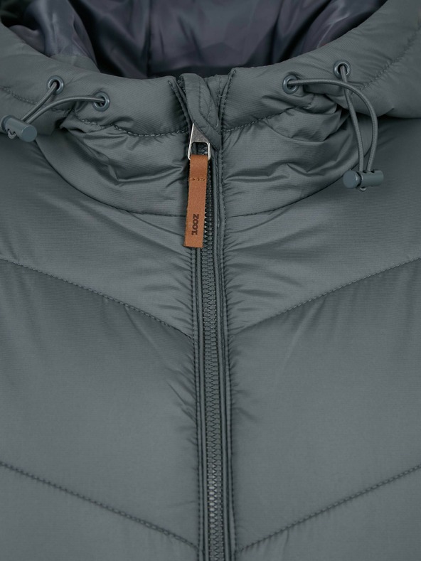 ZOOT.lab Palton matlasat gri pentru femei ZOOT.lab