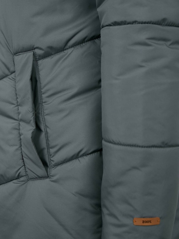ZOOT.lab Palton matlasat gri pentru femei ZOOT.lab