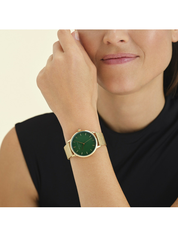 Rosefield Ceas rotund pentru femei Rosefield PEGMG-R10