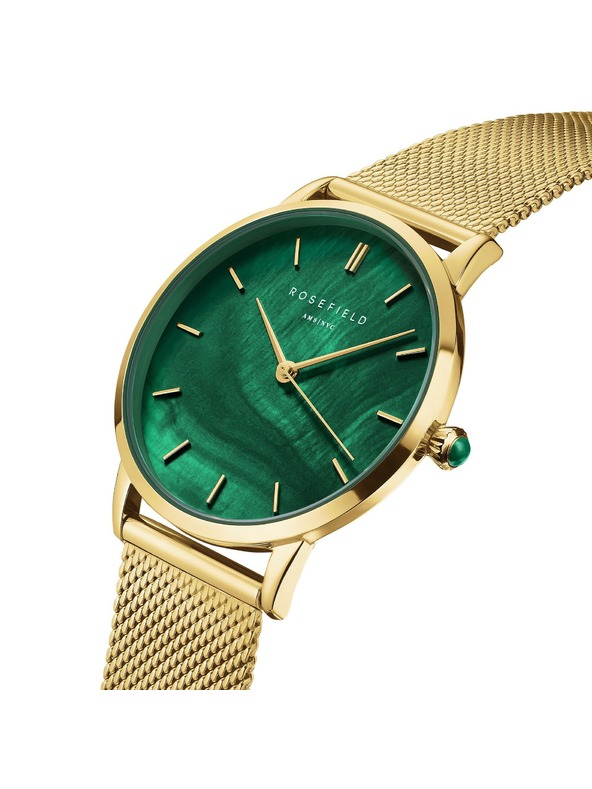 Rosefield Ceas rotund pentru femei Rosefield PEGMG-R10