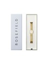 Rosefield Ceas pătrat pentru femei Rosefield Boxelle BWGSG-B01