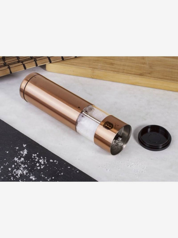 Berlingerhaus Măcinător electric de piper și sare BERLINGERHAUS Rosegold Metallic Line