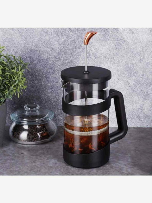 Berlingerhaus Ceainic pentru ceai și cafea French Press 350 ml Black Rose Collection BERLINGERHAUS