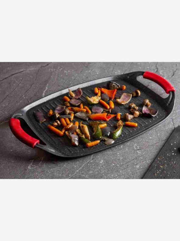 Berlingerhaus Placă de grătar cu suprafață antiaderentă 47 cm Burgundy Edition BERLINGERHAUS