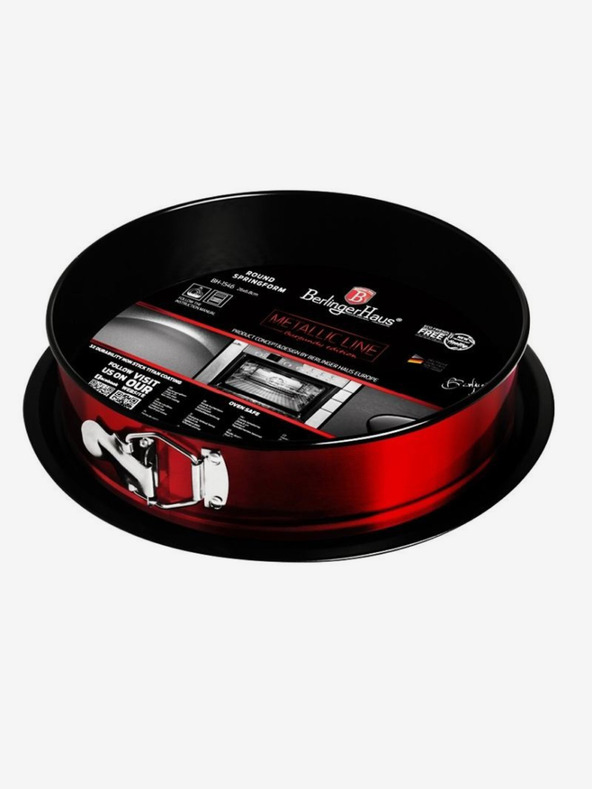 Berlingerhaus BERLINGERHAUS Burgundy Metallic Line 2in1 Tigaie neaderentă pentru prăjituri