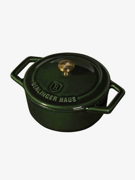 Berlingerhaus Tavă din fontă cu capac 10 cm BERLINGERHAUS Emerald Collection