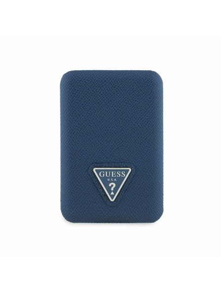 Guess Guess PU Grained Triangle Logo MagSafe Powerbank 5000mAh Albastru