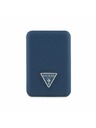 Guess Guess PU Grained Triangle Logo MagSafe Powerbank 5000mAh Albastru