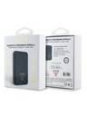Guess Guess PU Grained Triangle Logo MagSafe Powerbank 5000mAh Albastru