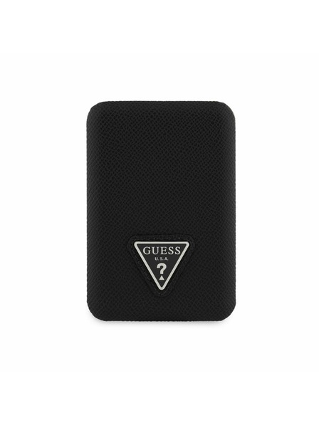 Guess Guess PU Grained Triangle Logo MagSafe Powerbank 5000mAh Negru