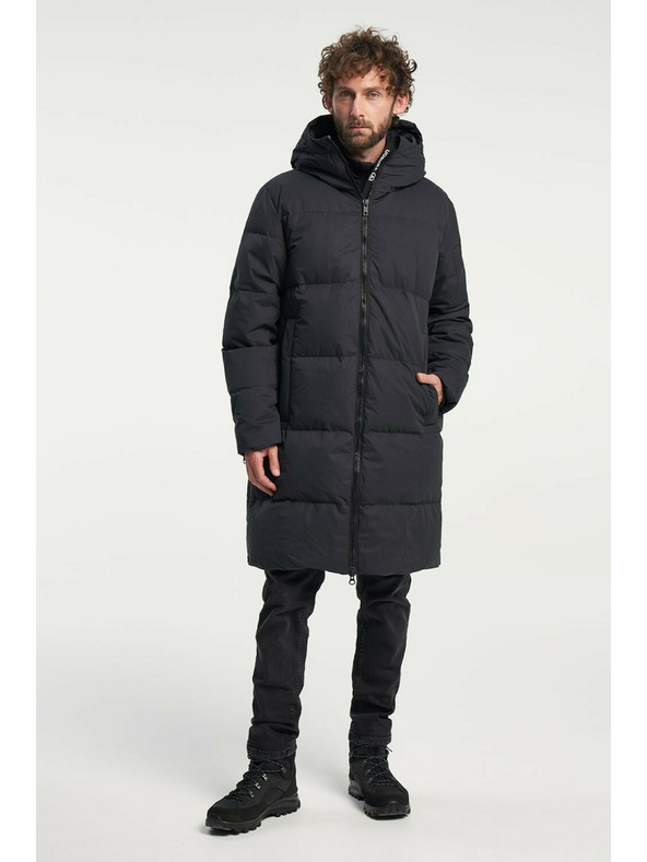 Tenson haină lifestyle de iarnă pentru bărbați TENSON Tenzing Down Coat M negru