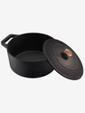 Berlingerhaus Tavă de copt din fontă cu capac 24 cm BERLINGERHAUS Black Rose Collection