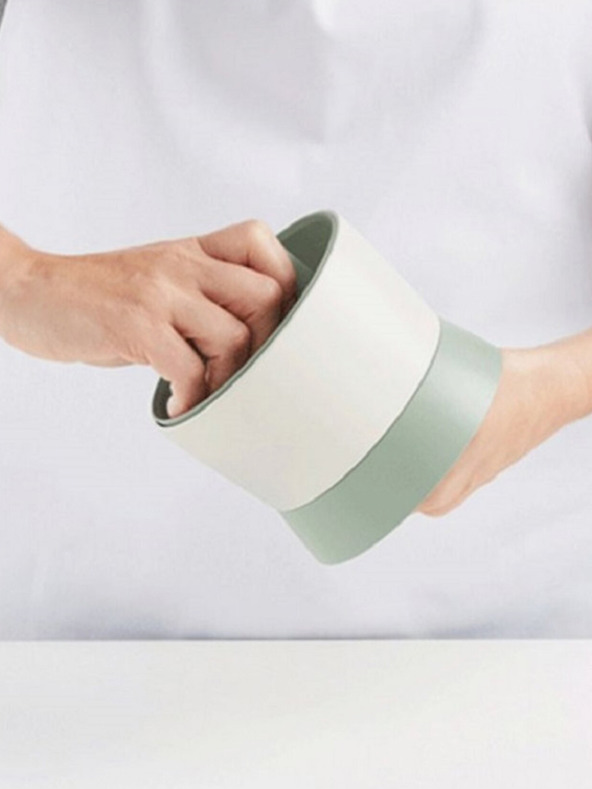 Lékué Feliator de broccoli și conopidă Lékué alb și verde