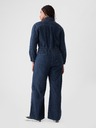 GAP Salopetă din denim cargo Utility GAP