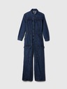 GAP Salopetă din denim cargo Utility GAP