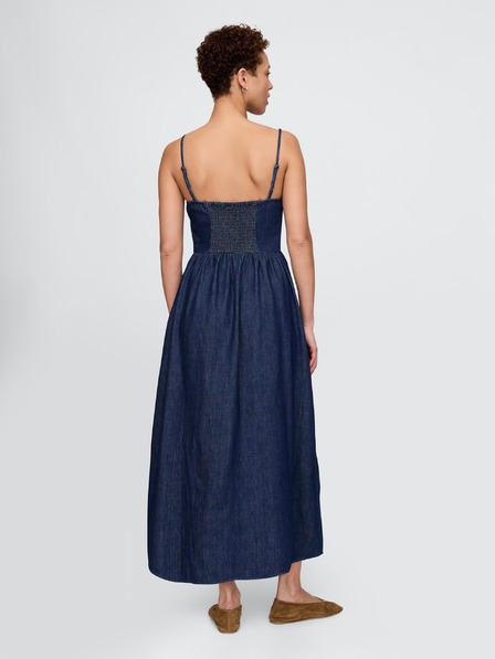 GAP Rochie maxi din denim cu buzunare GAP