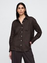 GAP Cămașă oversize din in Big Shirt GAP