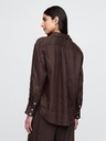 GAP Cămașă oversize din in Big Shirt GAP