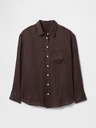 GAP Cămașă oversize din in Big Shirt GAP