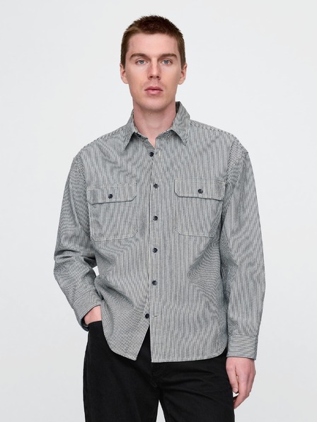 GAP Cămașă din denim oversize Americana GAP