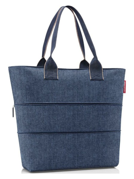 Reisenthel Reisenthel Shopper E1 Herringbone Albastru închis