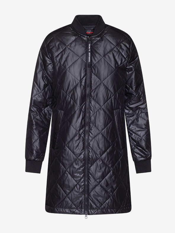 Sam 73 Jachetă matlasată neagră pentru femei SAM 73