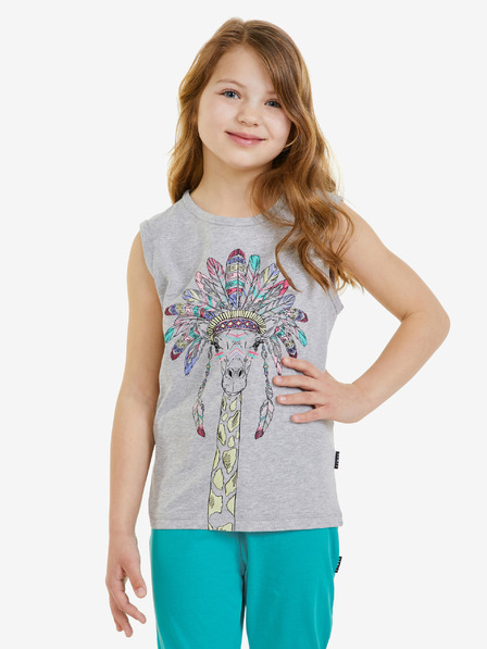 Sam 73 Tricou pentru fete gri deschis SAM 73 Josephine