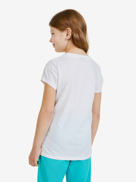 Sam 73 Tricou alb pentru fete cu imprimeu SAM 73 Ursula