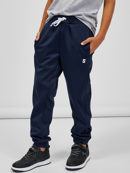 Sam 73 Pantaloni de trening albastru închis pentru copii SAM 73 Reyn
