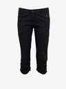 Sam 73 Pantaloni trei sferturi SAM73 Fornax negri pentru femei