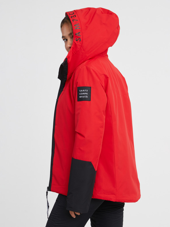 Sam 73 Jachetă de damă neagră și roșie SAM 73 Minerva