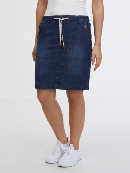 Sam 73 Fustă din denim pentru femei, albastru închis SAM 73 Gisela